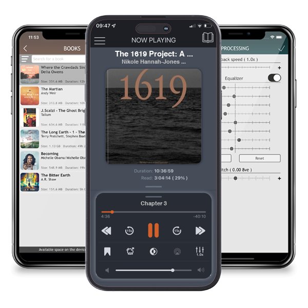 Download fo free audiobook The 1619 Project: A Visual Experience by Nikole Hannah-Jones and The New York Times Magazine and listen anywhere on your iOS devices in the ListenBook app.