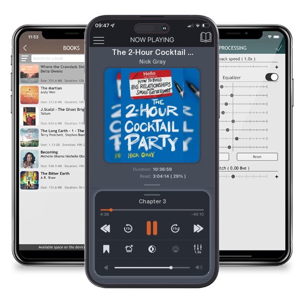 Download fo free audiobook The 2-Hour Cocktail Party: How to Build Big Relationships... by Nick Gray and listen anywhere on your iOS devices in the ListenBook app.