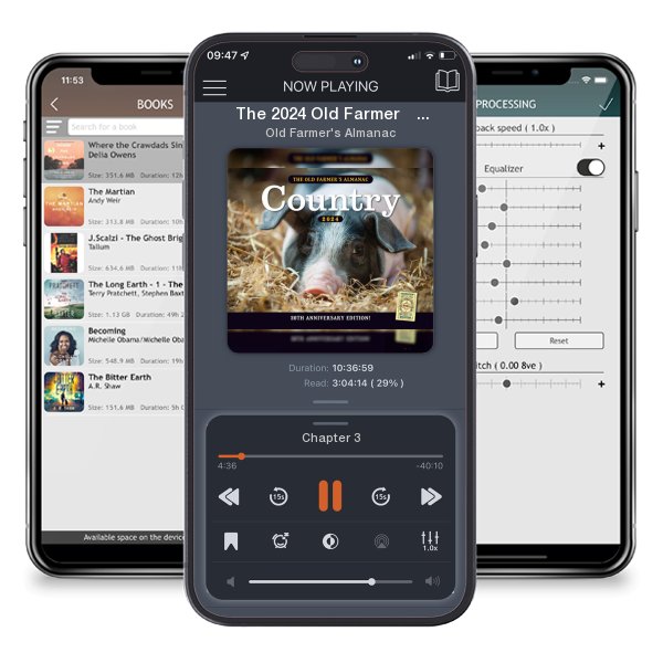 Download fo free audiobook The 2024 Old Farmer’s Almanac Country Calendar by Old Farmer's Almanac and listen anywhere on your iOS devices in the ListenBook app.