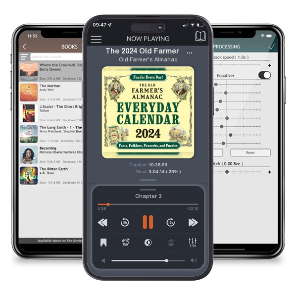 Download fo free audiobook The 2024 Old Farmer’s Almanac Everyday Calendar by Old Farmer's Almanac and listen anywhere on your iOS devices in the ListenBook app.