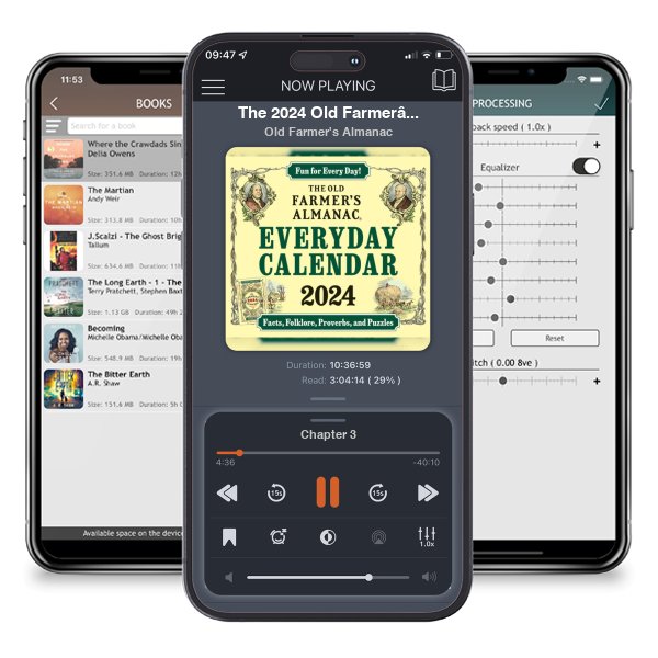 Download fo free audiobook The 2024 Old Farmer’s Almanac Everyday Calendar by Old Farmer's Almanac and listen anywhere on your iOS devices in the ListenBook app.