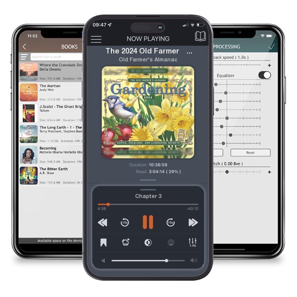 Download fo free audiobook The 2024 Old Farmer’s Almanac Gardening Calendar by Old Farmer's Almanac and listen anywhere on your iOS devices in the ListenBook app.