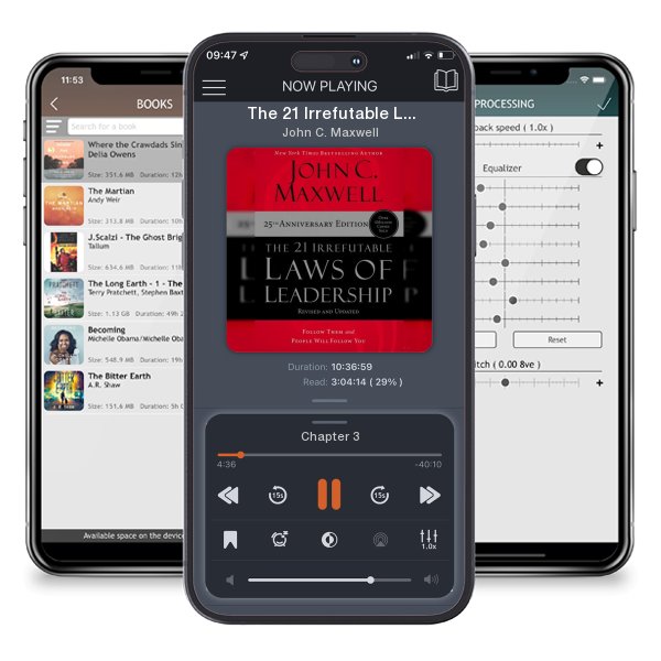 Download fo free audiobook The 21 Irrefutable Laws of Leadership: Follow Them and People... by John C. Maxwell and listen anywhere on your iOS devices in the ListenBook app.