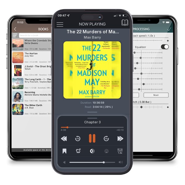 Download fo free audiobook The 22 Murders of Madison May by Max Barry and listen anywhere on your iOS devices in the ListenBook app.
