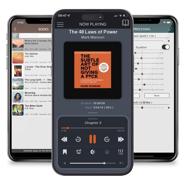 Download fo free audiobook The 48 Laws of Power by Mark Manson and listen anywhere on your iOS devices in the ListenBook app.