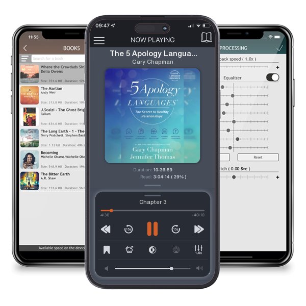 Download fo free audiobook The 5 Apology Languages: The Secret to Healthy Relationships by Gary Chapman and listen anywhere on your iOS devices in the ListenBook app.