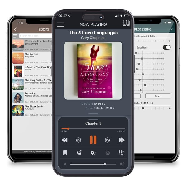 Download fo free audiobook The 5 Love Languages by Gary Chapman and listen anywhere on your iOS devices in the ListenBook app.