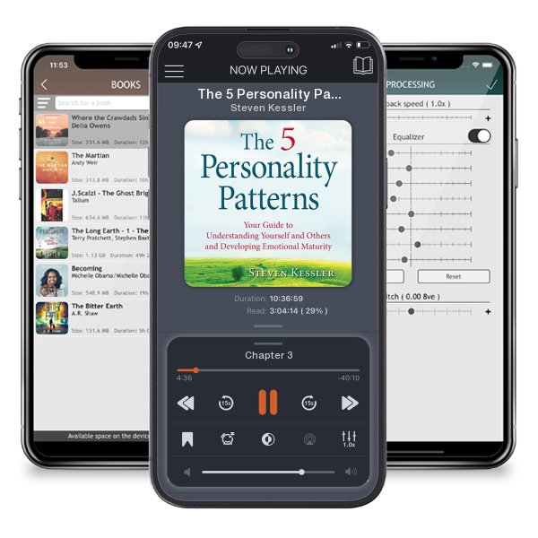 Download fo free audiobook The 5 Personality Patterns by Steven Kessler and listen anywhere on your iOS devices in the ListenBook app.