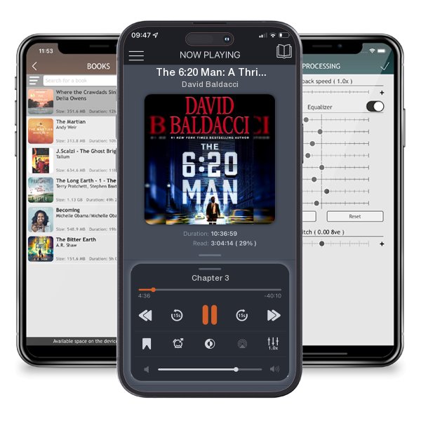 Download fo free audiobook The 6:20 Man: A Thriller by David Baldacci and listen anywhere on your iOS devices in the ListenBook app.