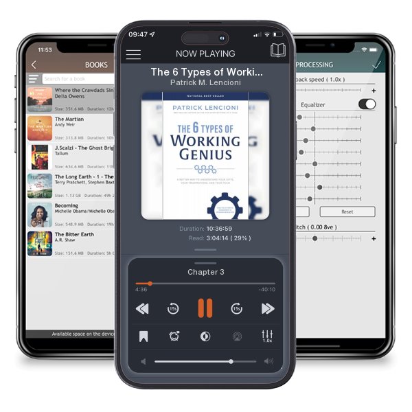 Download fo free audiobook The 6 Types of Working Genius: A Better Way to Understand... by Patrick M. Lencioni and listen anywhere on your iOS devices in the ListenBook app.