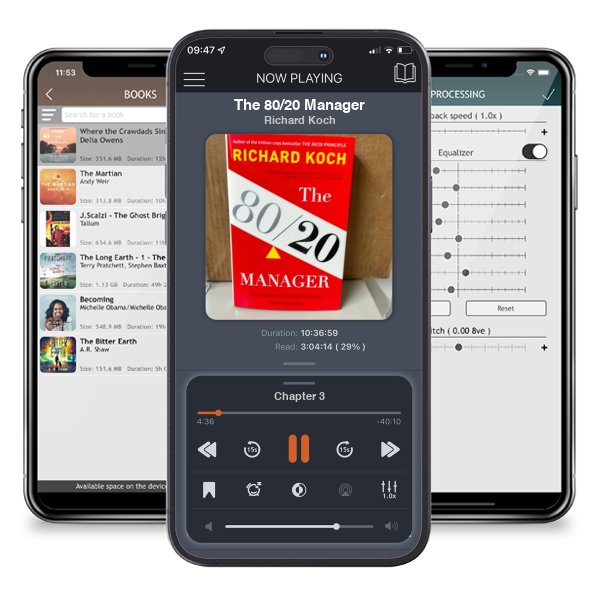 Download fo free audiobook The 80/20 Manager by Richard Koch and listen anywhere on your iOS devices in the ListenBook app.