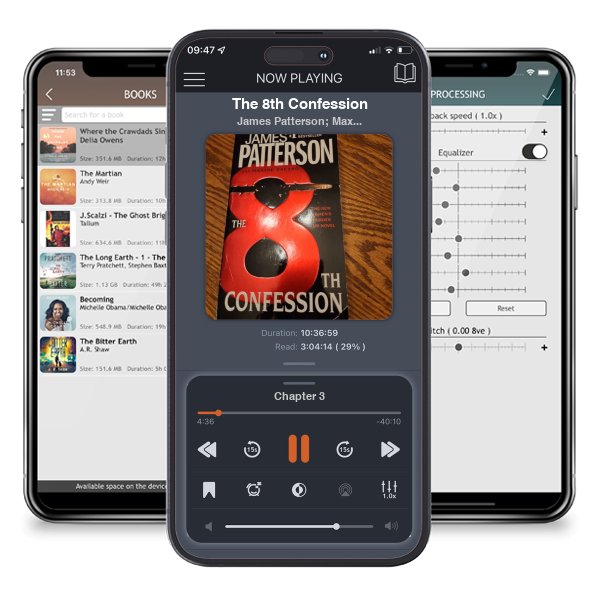 Download fo free audiobook The 8th Confession by James Patterson; Maxine Paetro and listen anywhere on your iOS devices in the ListenBook app.