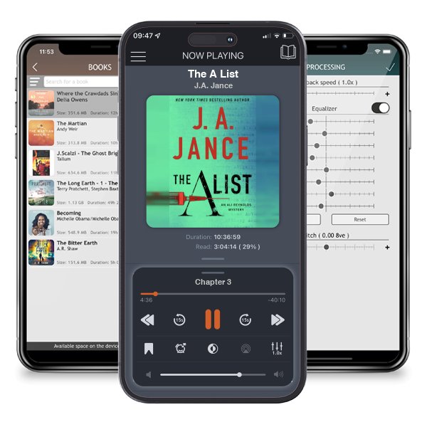Download fo free audiobook The A List by J.A. Jance and listen anywhere on your iOS devices in the ListenBook app.