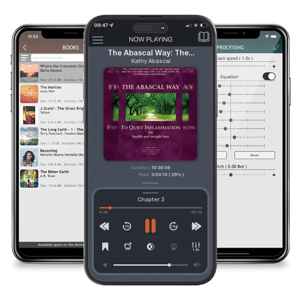 Download fo free audiobook The Abascal Way: The anti-inflammatory TQI Diet by Kathy Abascal and listen anywhere on your iOS devices in the ListenBook app.