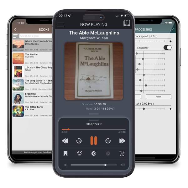 Download fo free audiobook The Able McLaughlins by Margaret Wilson and listen anywhere on your iOS devices in the ListenBook app.