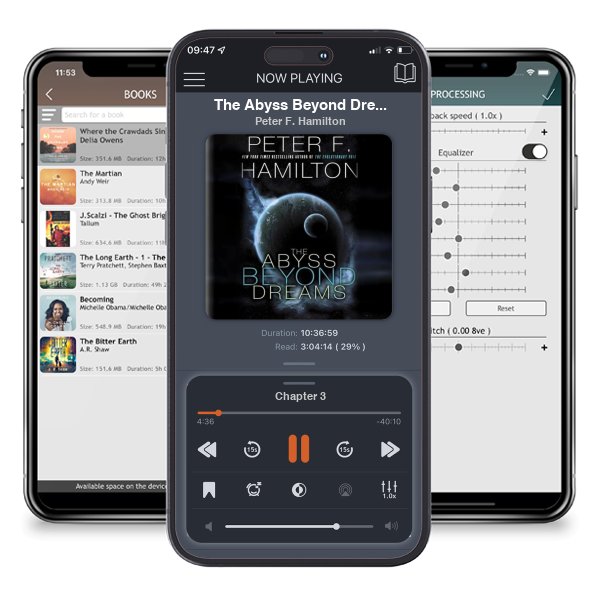Download fo free audiobook The Abyss Beyond Dreams (Chronicle of the Fallers #1) by Peter F. Hamilton and listen anywhere on your iOS devices in the ListenBook app.