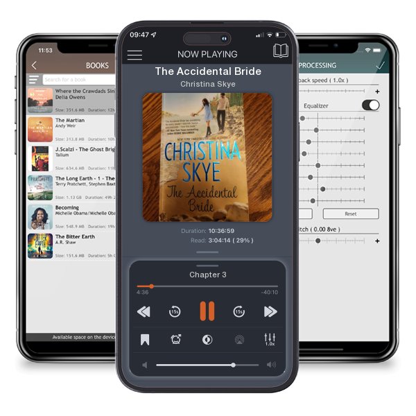 Download fo free audiobook The Accidental Bride by Christina Skye and listen anywhere on your iOS devices in the ListenBook app.