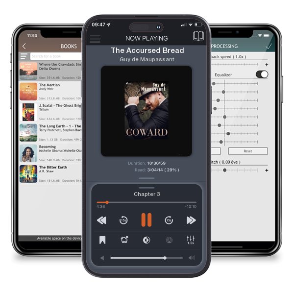 Download fo free audiobook The Accursed Bread by Guy de Maupassant and listen anywhere on your iOS devices in the ListenBook app.