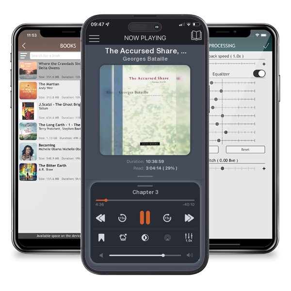 Download fo free audiobook The Accursed Share, Volumes II & III by Georges Bataille and listen anywhere on your iOS devices in the ListenBook app.