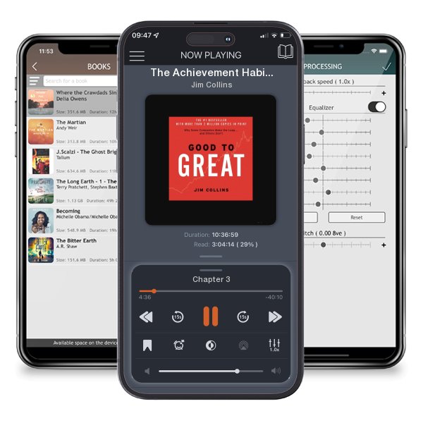 Download fo free audiobook The Achievement Habit: Stop Wishing, Start Doing, and Take Command of Your Life by Jim Collins and listen anywhere on your iOS devices in the ListenBook app.