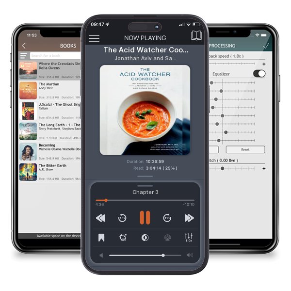 Download fo free audiobook The Acid Watcher Cookbook: 100+ Delicious Recipes to Prevent... by Jonathan Aviv and Samara Kaufmann Aviv and listen anywhere on your iOS devices in the ListenBook app.