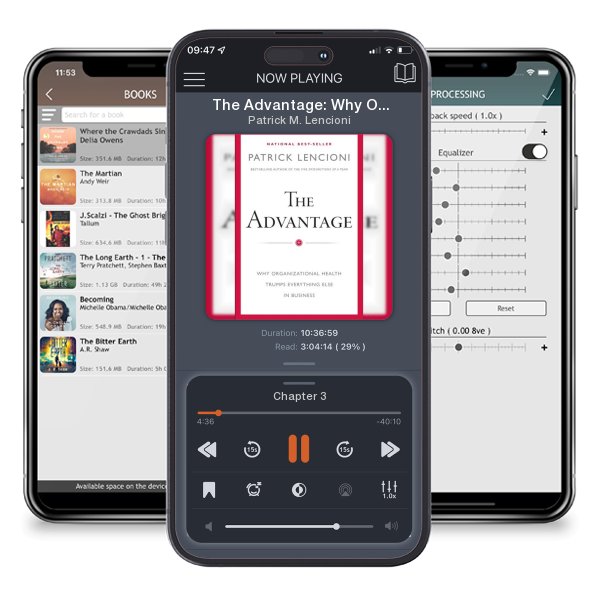 Download fo free audiobook The Advantage: Why Organizational Health Trumps Everything... by Patrick M. Lencioni and listen anywhere on your iOS devices in the ListenBook app.