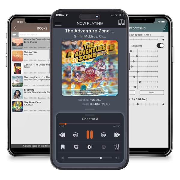 Download fo free audiobook The Adventure Zone: The Eleventh Hour by Griffin McElroy, Clint McElroy,  et al. and listen anywhere on your iOS devices in the ListenBook app.