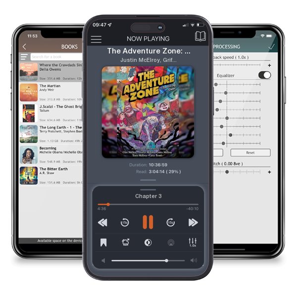 Download fo free audiobook The Adventure Zone: The Suffering Game by Justin McElroy, Griffin McElroy,  et al. and listen anywhere on your iOS devices in the ListenBook app.