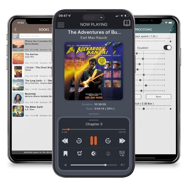 Download fo free audiobook The Adventures of Buckaroo Banzai by Earl Mac Rauch and listen anywhere on your iOS devices in the ListenBook app.