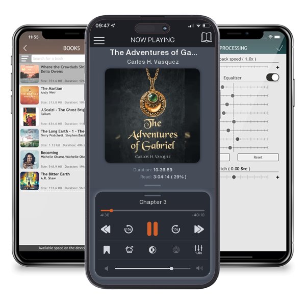 Download fo free audiobook The Adventures of Gabriel by Carlos H. Vasquez and listen anywhere on your iOS devices in the ListenBook app.