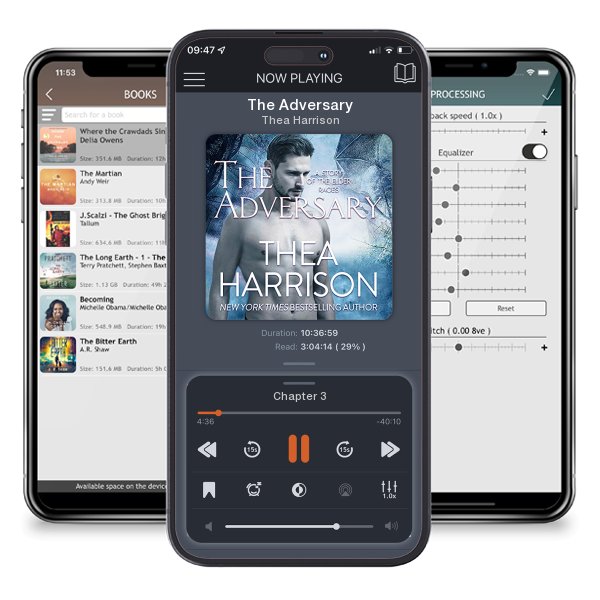 Download fo free audiobook The Adversary by Thea Harrison and listen anywhere on your iOS devices in the ListenBook app.