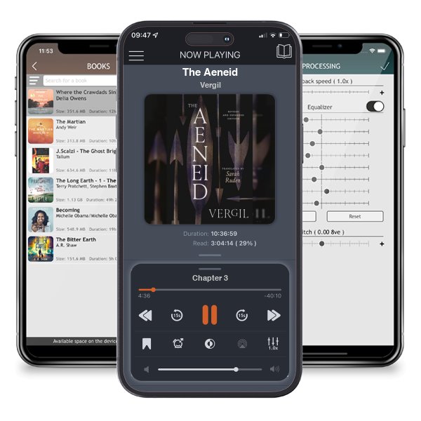 Download fo free audiobook The Aeneid by Vergil and listen anywhere on your iOS devices in the ListenBook app.