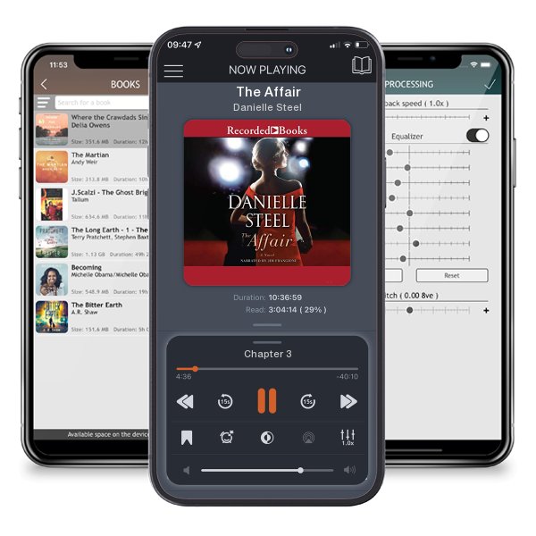 Download fo free audiobook The Affair by Danielle Steel and listen anywhere on your iOS devices in the ListenBook app.