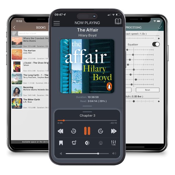 Download fo free audiobook The Affair by Hilary Boyd and listen anywhere on your iOS devices in the ListenBook app.
