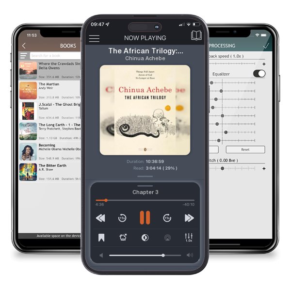Download fo free audiobook The African Trilogy: Things Fall Apart; Arrow of God; No... by Chinua Achebe and listen anywhere on your iOS devices in the ListenBook app.