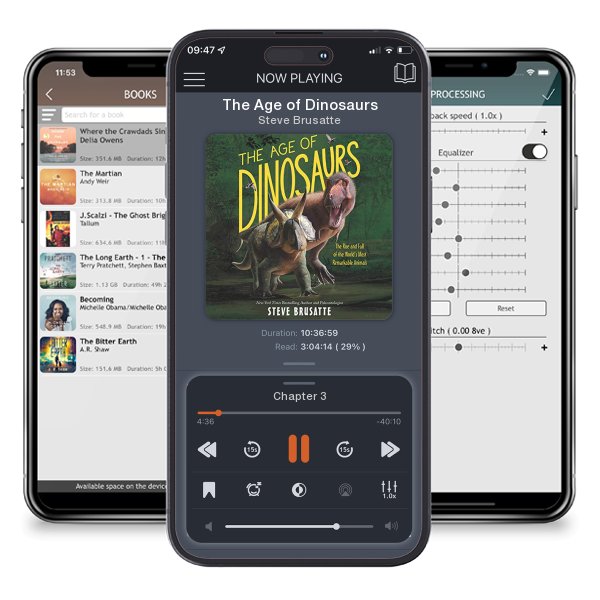 Download fo free audiobook The Age of Dinosaurs by Steve Brusatte and listen anywhere on your iOS devices in the ListenBook app.
