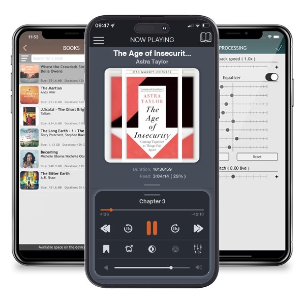 Download fo free audiobook The Age of Insecurity: Coming Together as Things Fall Apart by Astra Taylor and listen anywhere on your iOS devices in the ListenBook app.