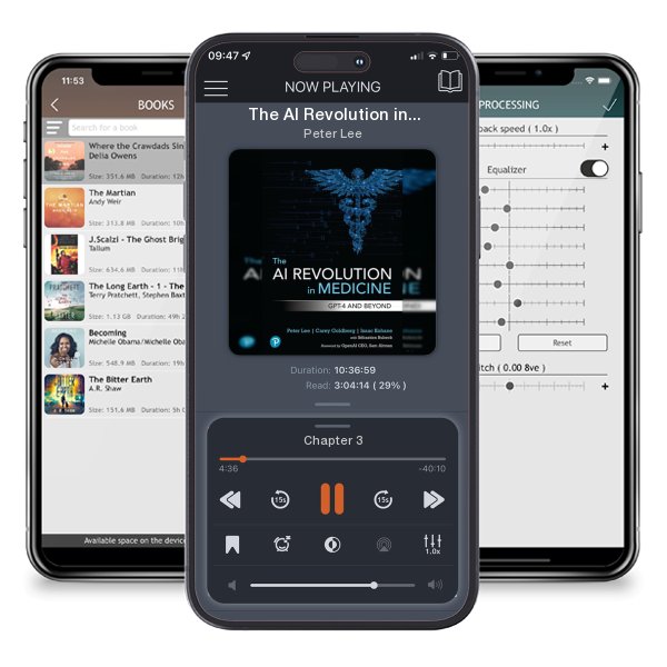 Download fo free audiobook The AI Revolution in Medicine: GPT-4 and Beyond by Peter Lee and listen anywhere on your iOS devices in the ListenBook app.
