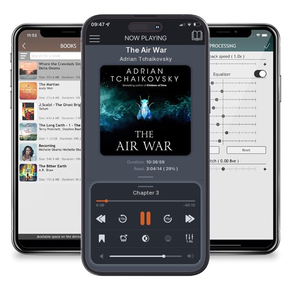 Download fo free audiobook The Air War by Adrian Tchaikovsky and listen anywhere on your iOS devices in the ListenBook app.