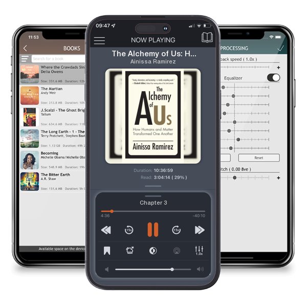 Download fo free audiobook The Alchemy of Us: How Humans and Matter Transformed One Another by Ainissa Ramirez and listen anywhere on your iOS devices in the ListenBook app.