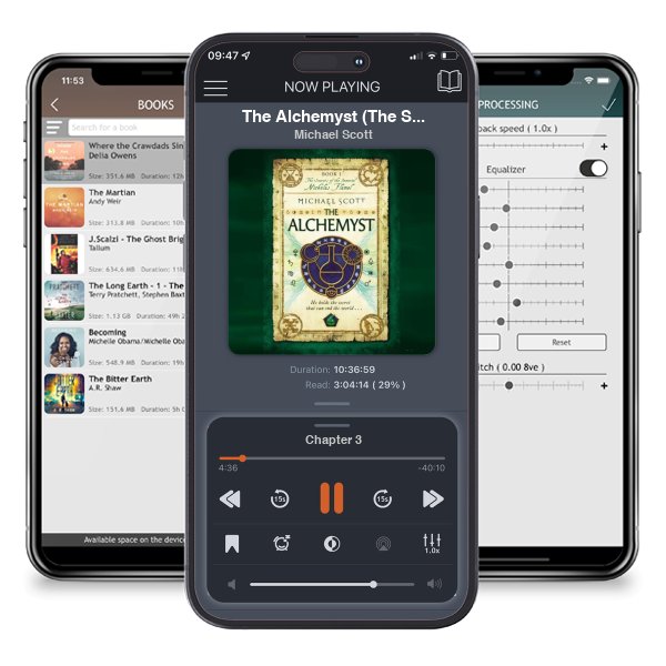 Download fo free audiobook The Alchemyst (The Secrets of the Immortal Nicholas Flamel, #1) by Michael Scott and listen anywhere on your iOS devices in the ListenBook app.