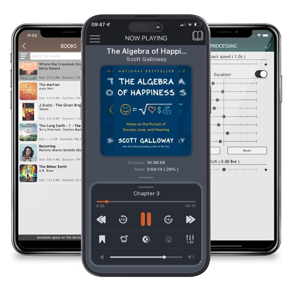 Download fo free audiobook The Algebra of Happiness: Notes on the Pursuit of Success,... by Scott Galloway and listen anywhere on your iOS devices in the ListenBook app.
