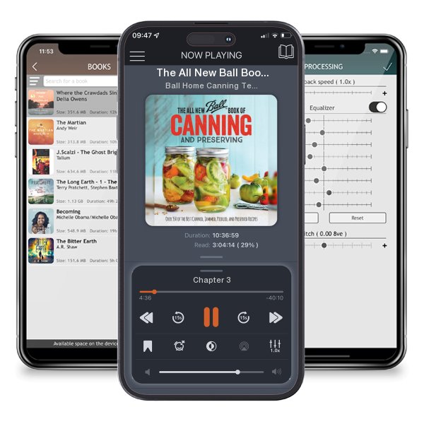 Download fo free audiobook The All New Ball Book of Canning and Preserving: Over 350 of... by Ball Home Canning Test Kitchen and listen anywhere on your iOS devices in the ListenBook app.