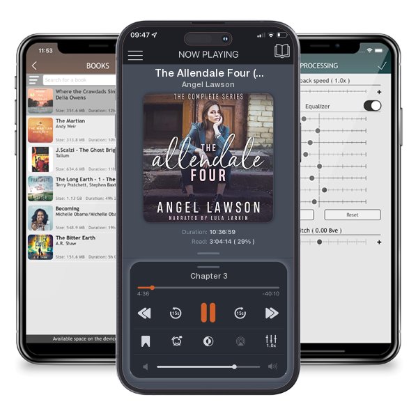 Download fo free audiobook The Allendale Four (Complete Series Books 1-4) by Angel Lawson and listen anywhere on your iOS devices in the ListenBook app.