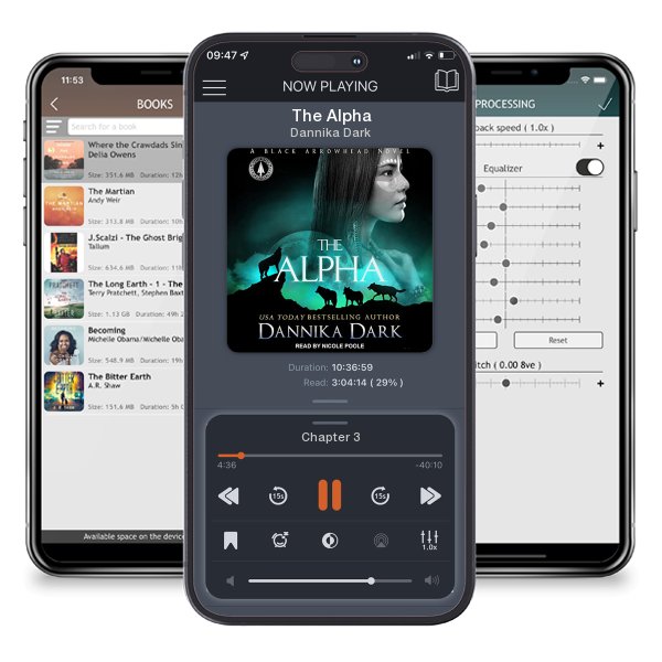 Download fo free audiobook The Alpha by Dannika Dark and listen anywhere on your iOS devices in the ListenBook app.