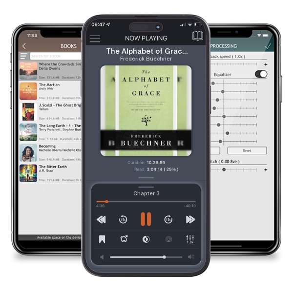 Download fo free audiobook The Alphabet of Grace by Frederick Buechner and listen anywhere on your iOS devices in the ListenBook app.