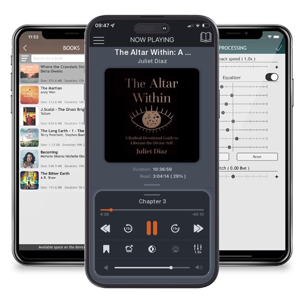 Download fo free audiobook The Altar Within: A Radical Devotional Guide to Liberate the... by Juliet Diaz and listen anywhere on your iOS devices in the ListenBook app.