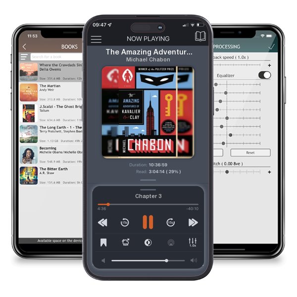 Download fo free audiobook The Amazing Adventures of Kavalier & Clay by Michael Chabon and listen anywhere on your iOS devices in the ListenBook app.