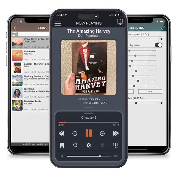 Download fo free audiobook The Amazing Harvey by Don Passman and listen anywhere on your iOS devices in the ListenBook app.