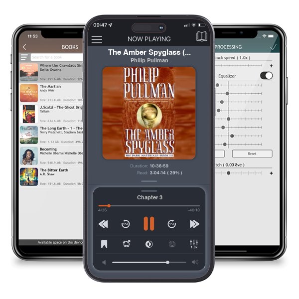 Download fo free audiobook The Amber Spyglass (His Dark Materials, #3) by Philip Pullman and listen anywhere on your iOS devices in the ListenBook app.